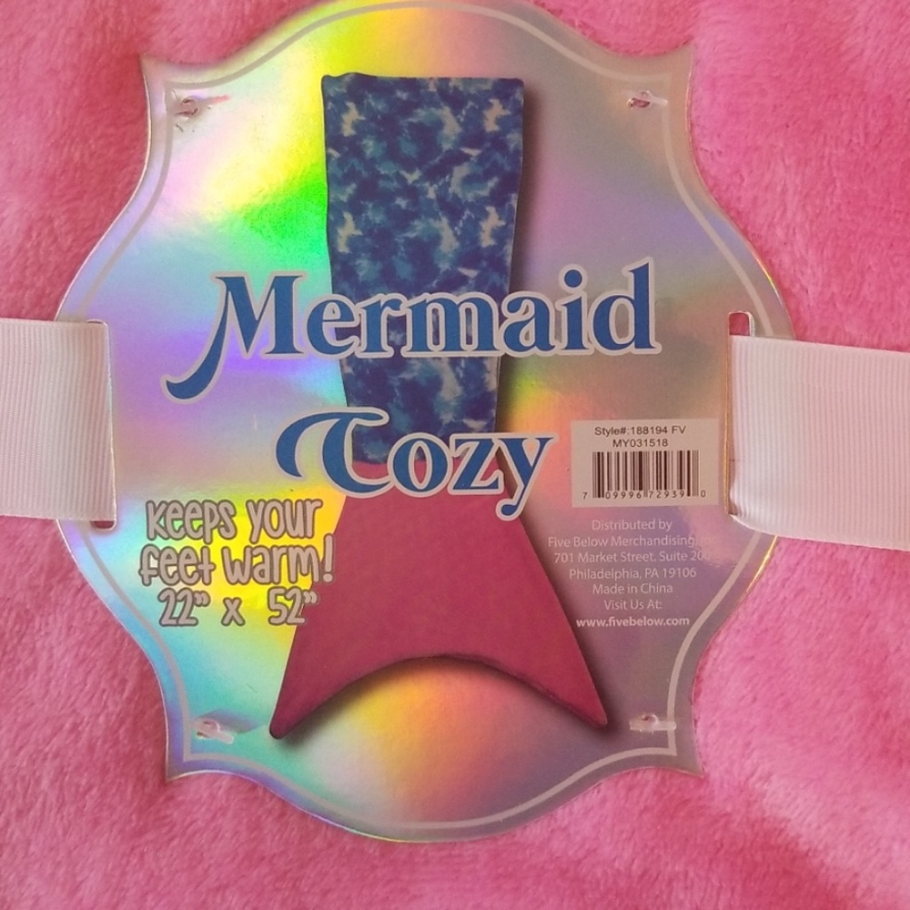 Mermaid Cozy blanket